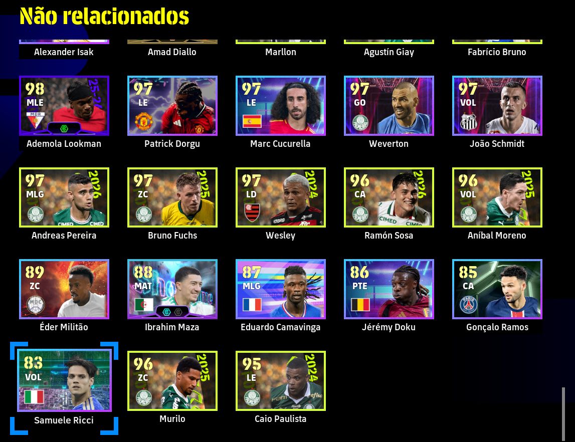 CONTA EFOOTBALL PC / MOBILE CHEIO DE EPICOS E BIG TIME SHOW TIME !!