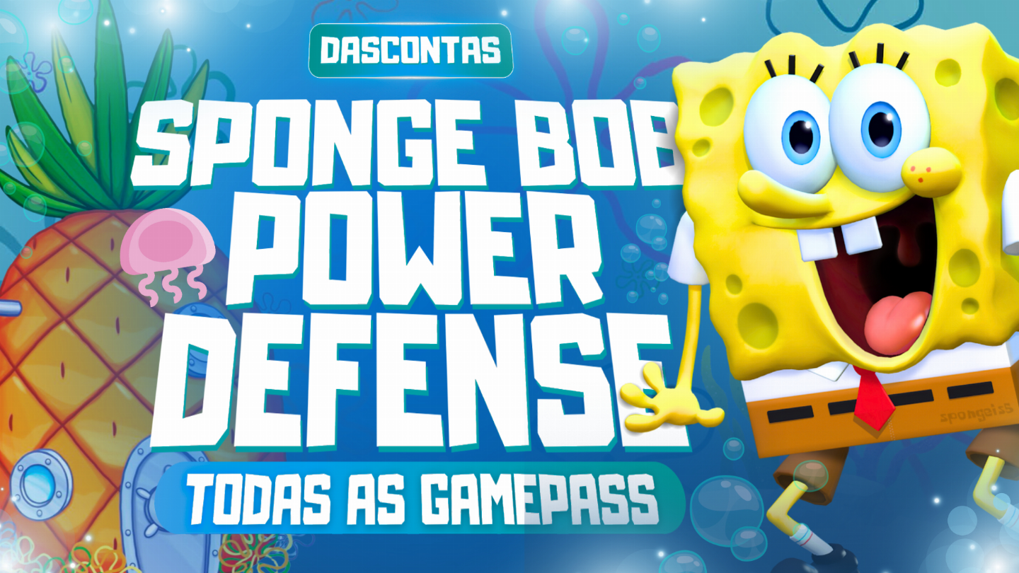 SPONGEBOB TOWER DEFENSE/DEFESA DA TORRE DO BOB ESPONJA/TODAS AS GAMEPASS