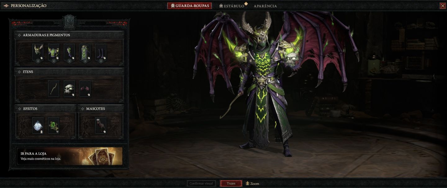 Conta Diablo 4 - 3 Todas DLC /Skins/Bruxo/Paladino/Natispirito