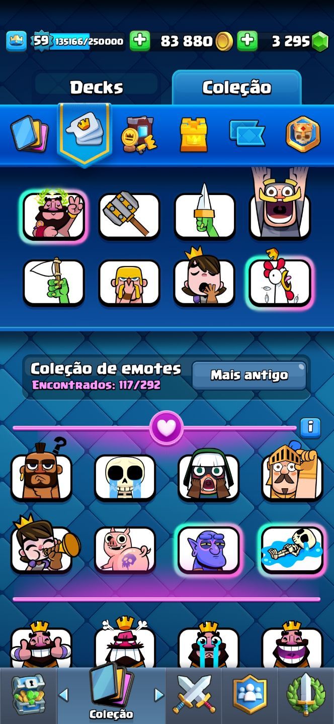 Conta de clas Royale+ brawl Star