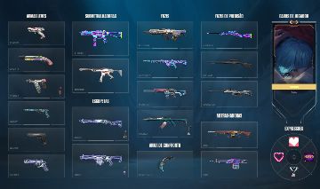 CONTA VALORANT 72 SKINS!! VALOR NEGOCIAVEL