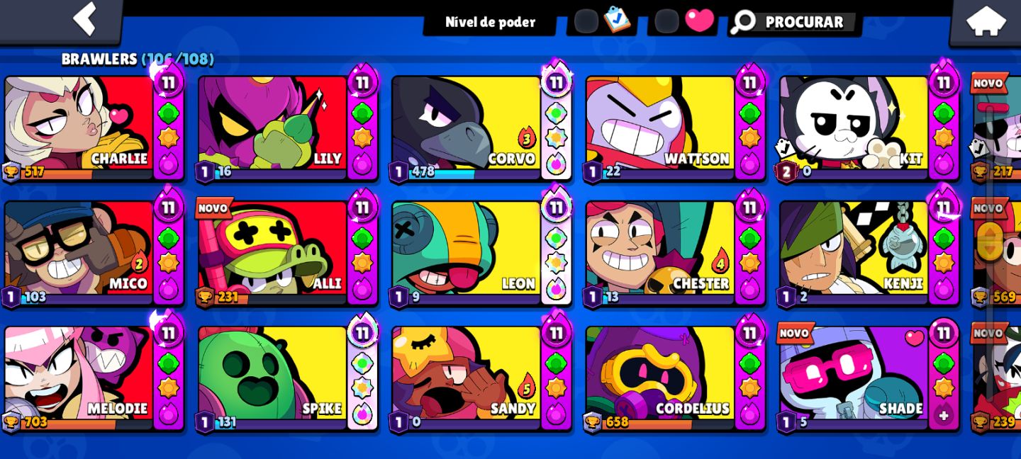 [PROMOÇÃO] Conta de Brawl Stars. Leia a descrição