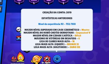 CONTA DE BRAWL STARS +49K TROFÉUS | 99 BRAWLERS, podemos negociar o preço