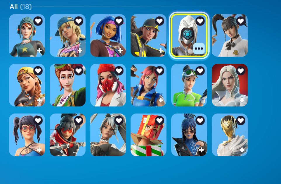 CONTA EPIC COM VARIAS SKINS DE FORTNITE DE BONUS GTA V, HOGWARTS LEGACY