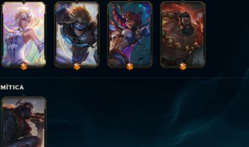 Conta riot de lol(várias skins, todos os campeões) e valorant com conjunto