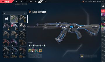 Conta valorant com champions 25, vandal rgx, xenocaçadora, karambit sublime etc