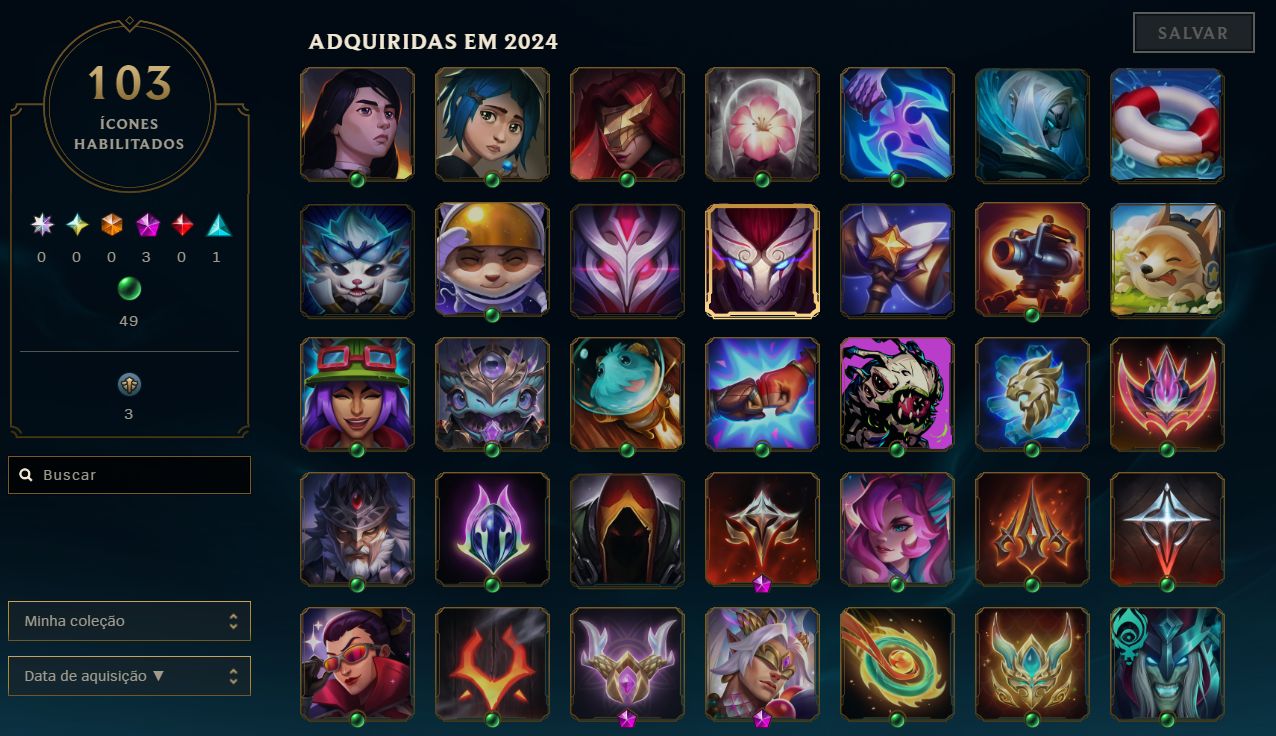Conta de lol esmeralda 3 ganhando bastante lp