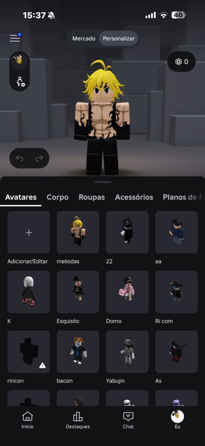 CONTA ROBLOX RARA | BLOX FRUITS + GAMEPASSES +15K ROBUX GASTOS