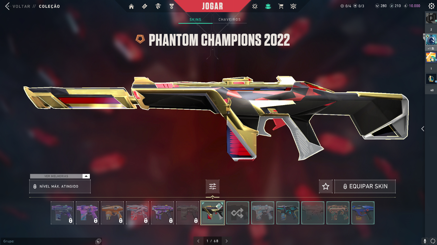 Conta Valorant criada na beta e com skins raras - Unico dono