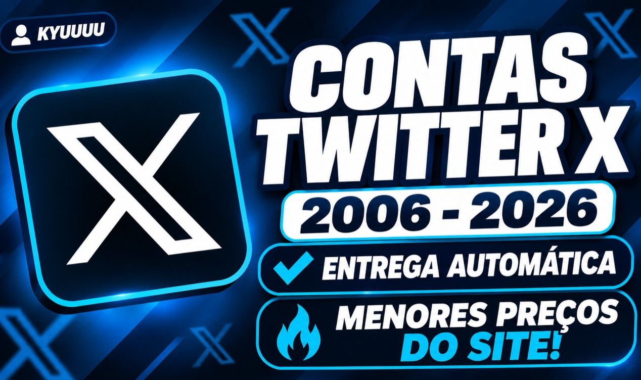 [Menor Preço] Conta Twitter / X Antiga e Nova | Entrega Automática!