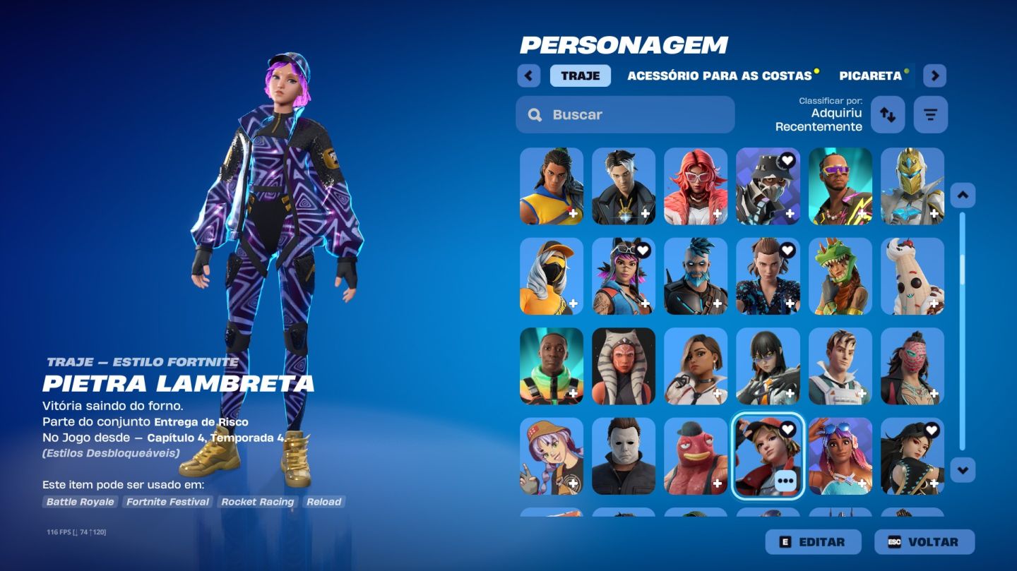 CONTA FORTNITE VARIAS SKINS FULL ACESSO