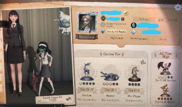 Conta de Identity V com algumas skins raras (Desde 2021)