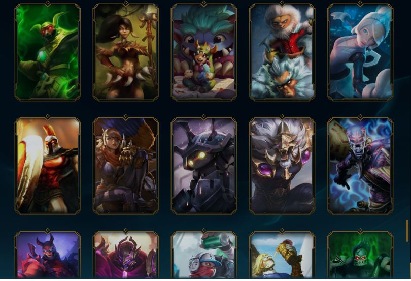 Conta de LoL Skin LeBlanc Lenda Ascendida Mitica e +17 Skins Lendárias