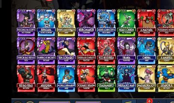 CONTA SKULLGIRL BOA COM VARIOS PERSONAGEM SHINYS