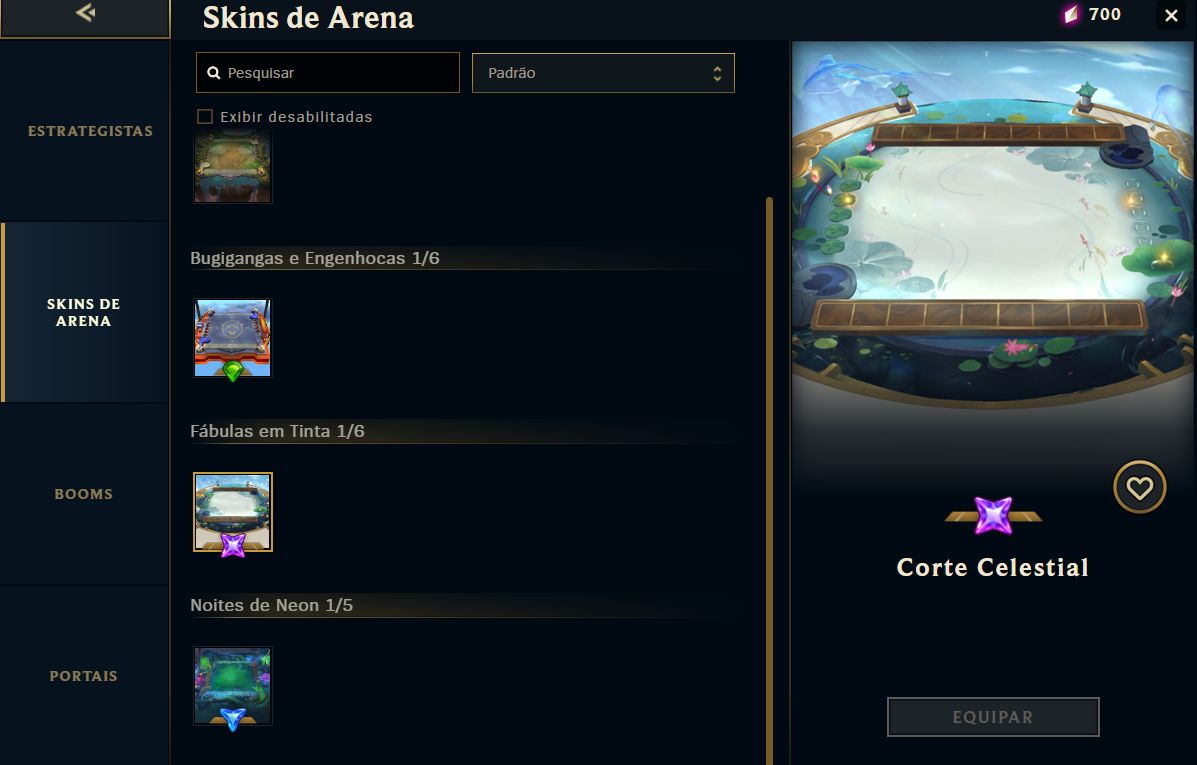 Venda de conta league of legends 22 skins