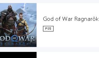 CONTA DE PS5-GOD OF WAR RAGNAROK E VÁRIOS JOGOS.