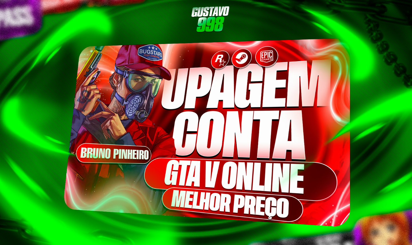 DESIGNER PROFISSIONAL ! (THUMBNAIL, LOGO, BANNERS, ANUNCIOS,)