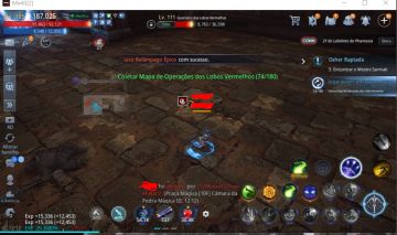 MIR4 ARQUEIRA LVL 105 | 185K PODER | 2 PETS LENDÁRIOS(UPEI PRO LVL 105)
