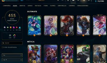 CONTA ESMERALDA COM 455 SKINS COM FULL ACESSO / TODOS OS DADOS POSSÍVEIS.