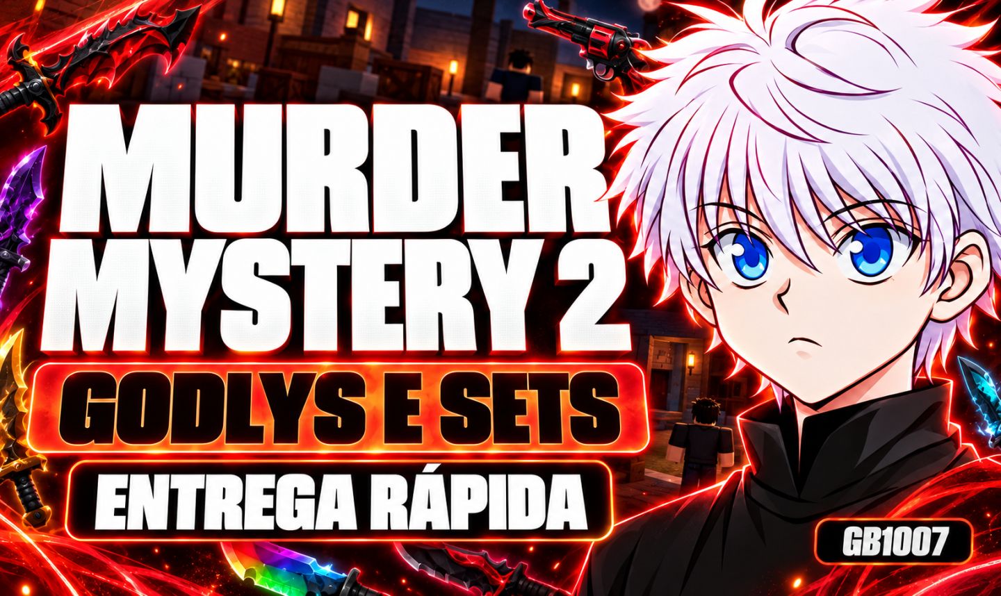 [PROMOÇÃO] MURDER MYSTERY 2 | GODLYS | SETS | CHROMAS | MM2 (ROBLOX)