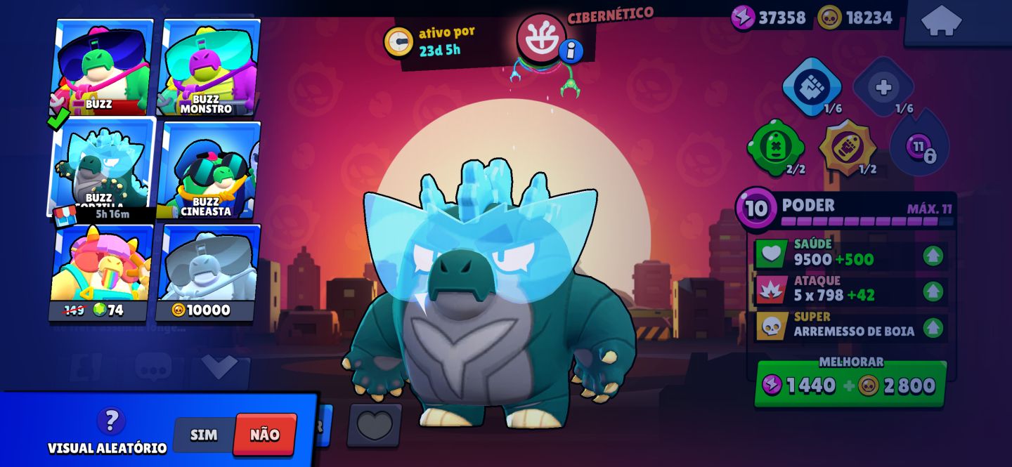Conta main fang com skin fang furioso e fang midorya