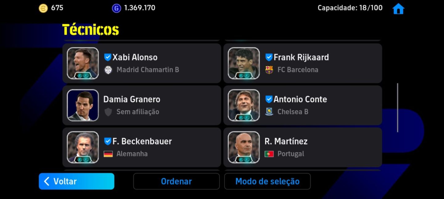 CONTA EFOOTBALL | FORÇA COLETIVA 3217 | CR7 108, HAZARD 108