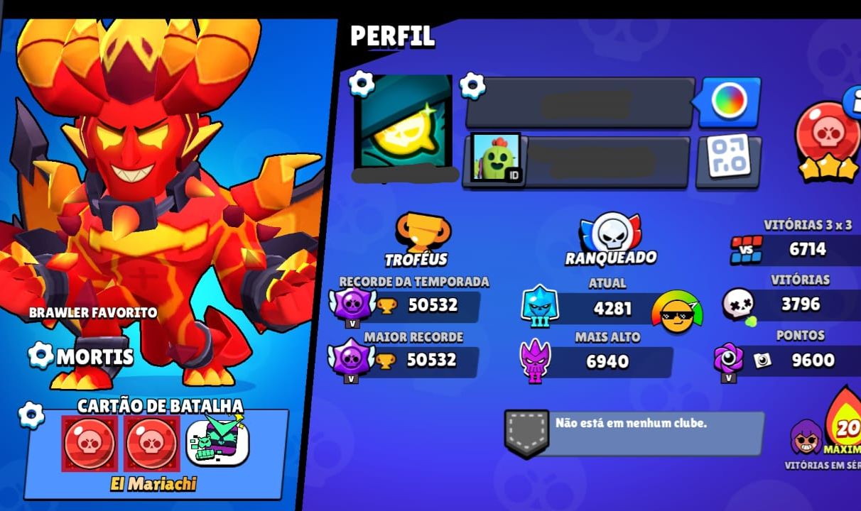 BRAWL STARS - (MELHOR CONTA) 60k