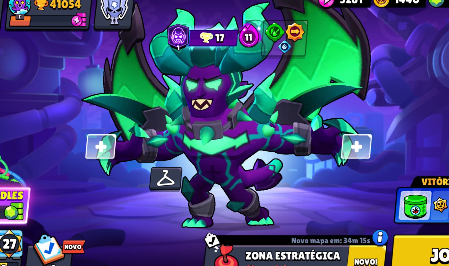 CONTA DE BRAWL STARS 41K & CLASH ROYALE FULL ACESSO!!