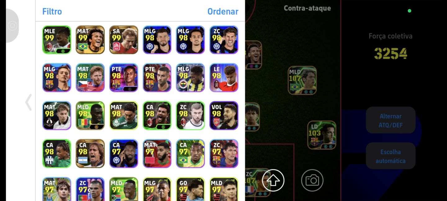 Conta efotball mobile 1 divisão