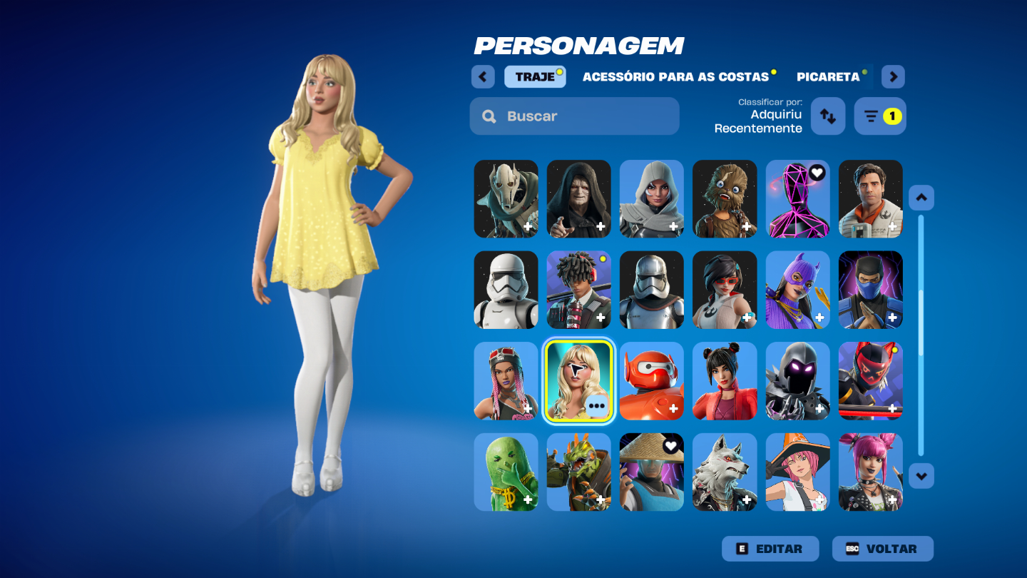 CONTA DE FORTNITE COM SKINS TRYHARD E CLUBE FORTNITE