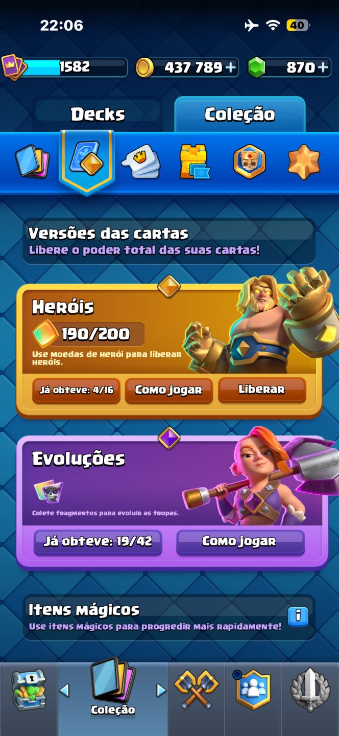 Conta Clash Royale 13.300 troféus, Antiga e Rara!