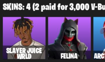 CONTA FORTNITE 4 SKINS FULL ACESSO