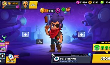Conta de Brawl Stars com 23.010 troféus e 60 brawlers desbloqueados