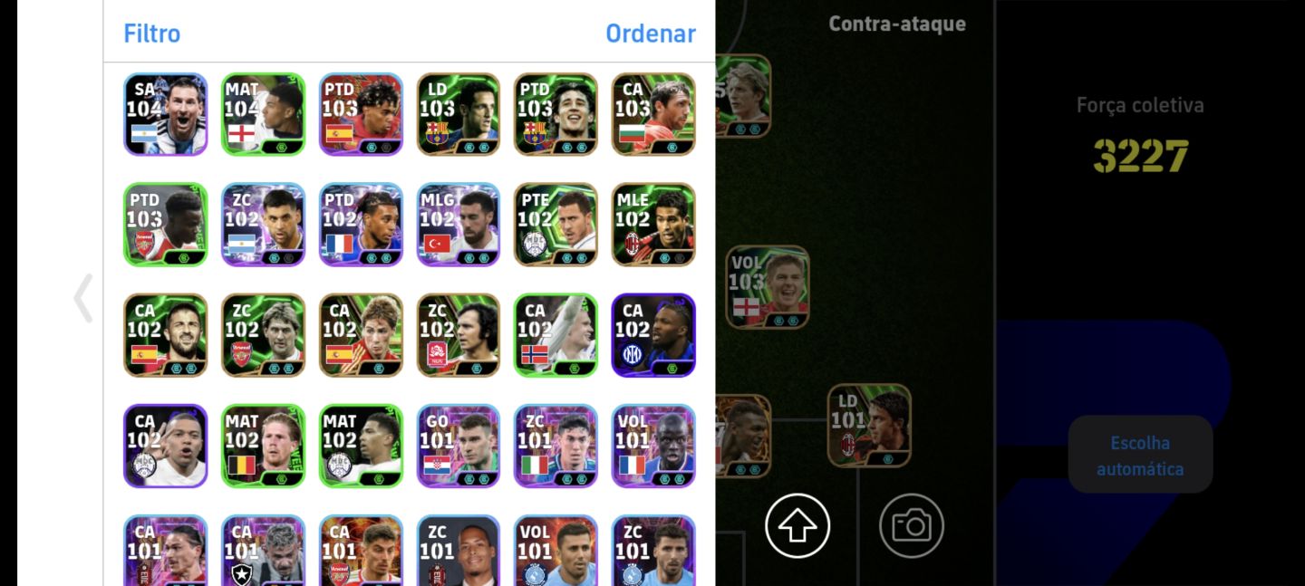 CONTA EFOOTBALL COMPLETA