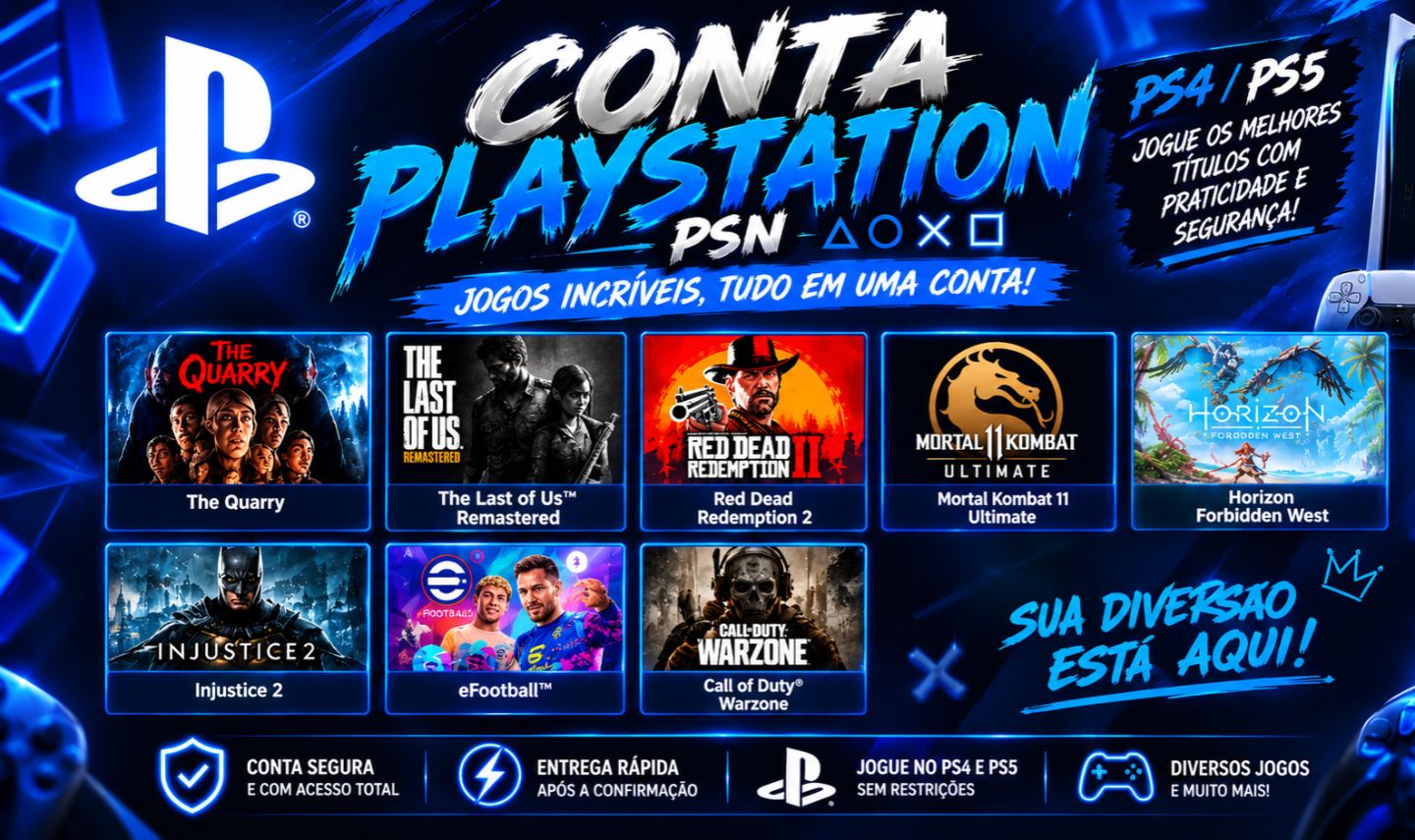 CONTA EFOOTBALL + [JOGOSPSN]