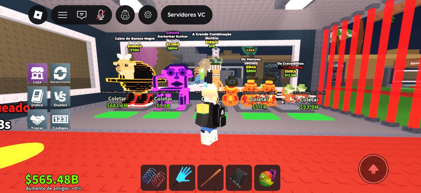 [ROBLOX] ROUBE UM BRAINROT/ STEAL FOR BRAINROT [PROMOÇÃO 50%]