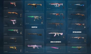 CONTA 5 VANDAL + 4 PHANTOM + 2 FACA - FULL ACESSO