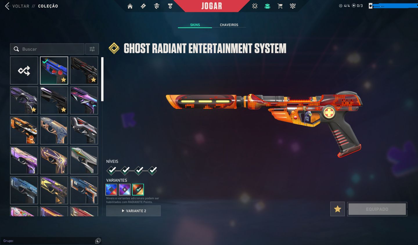 PRA SAIR LOGO Conta Valorant Full Skins Champions ( exceto 2022 )