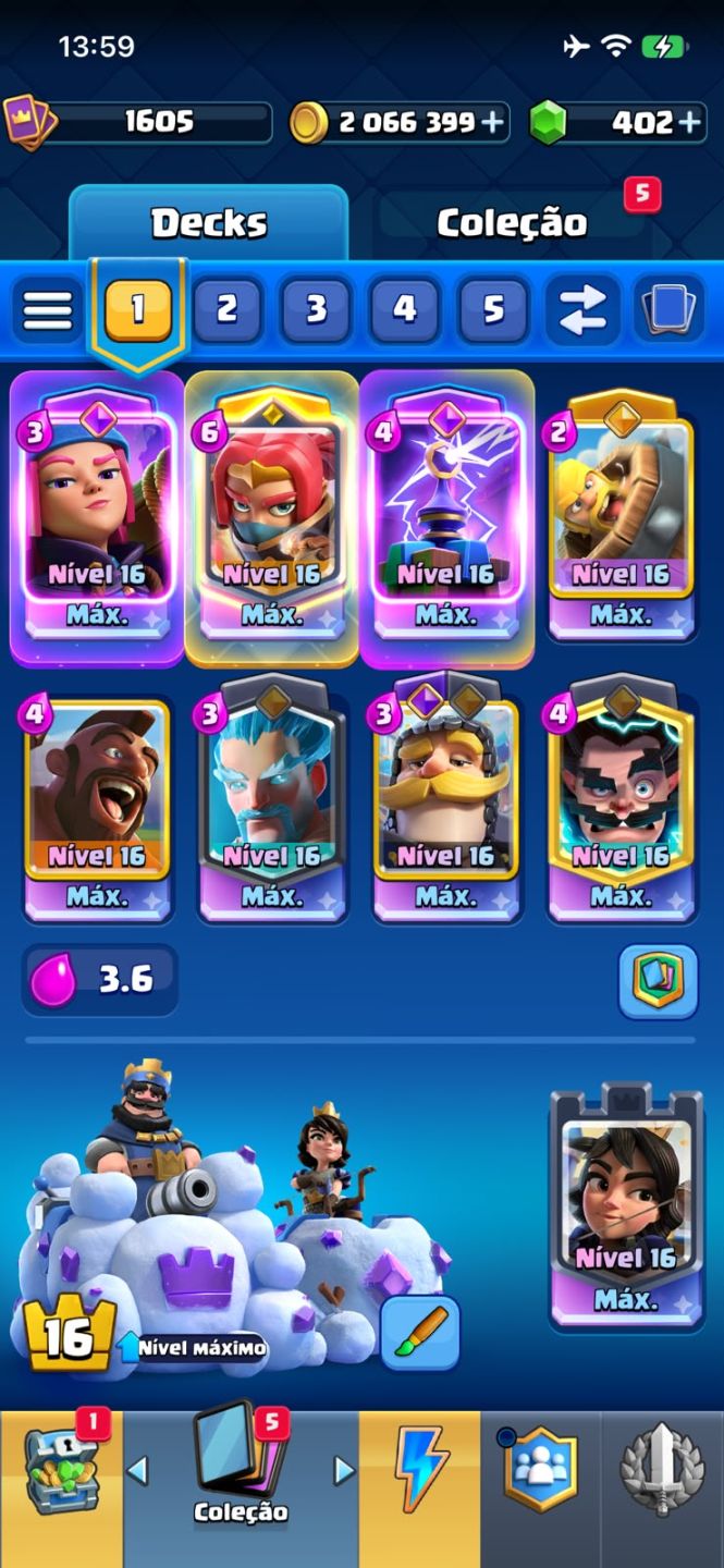 Brawl Stars & Clash Royale -Conta Premium