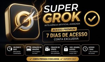 CONTA DE SUPERGROK 100% PRIVADO [ 7 DIAS ]