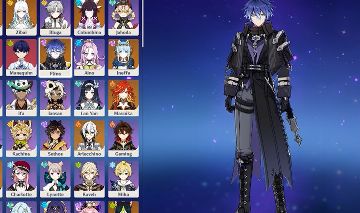 Conta Genshin Impact ar 56 com time premuim do flins e zibai