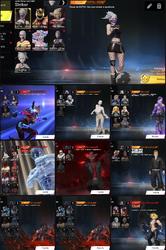 CONTA DE BLOOD STRIKE 10 EVOS + DELUXE + DEZENAS DE ETERNAS E COLABS - RARÍSSIMA