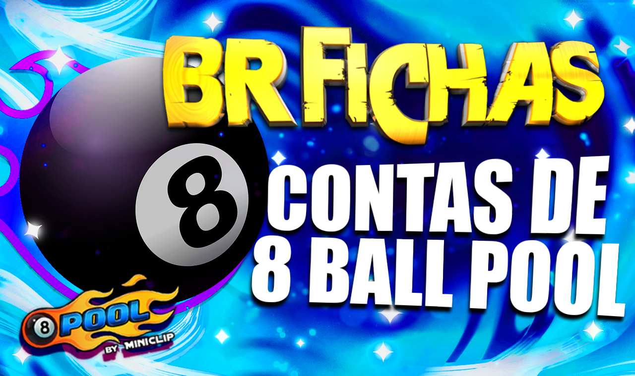 8 BALL POOL CONTAS COM FICHAS+TACO+CASH [ENTREGA AUTOMÁTICA]