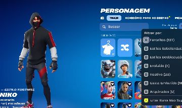Conta de Fortnite com ikonik