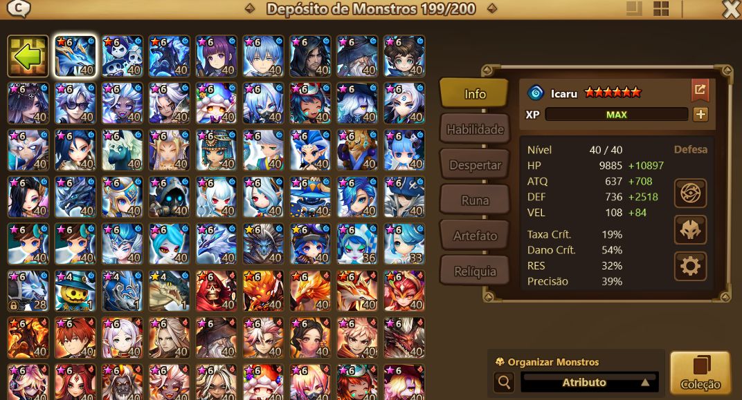 4 LDS [LUCIFER+DARK ARAGORN+PATER+SALAH] J1 MUITA RUNA / 200+ MOBS / 29K CRISTAL
