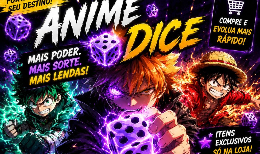 Anime dice itens baratos
