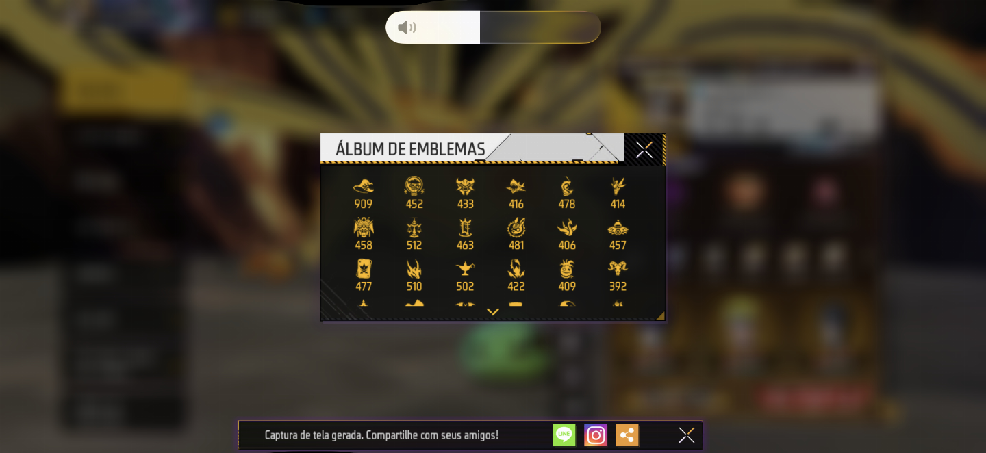 Conta FF desde 2018 Rara! E gemada.