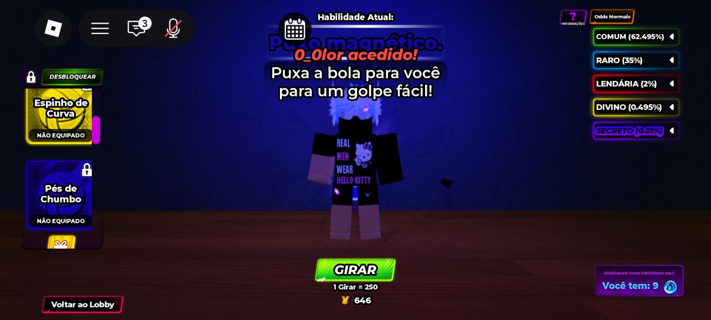 Conta de vbl Sanu,Riku,Yogan,Tso,Akuto,
