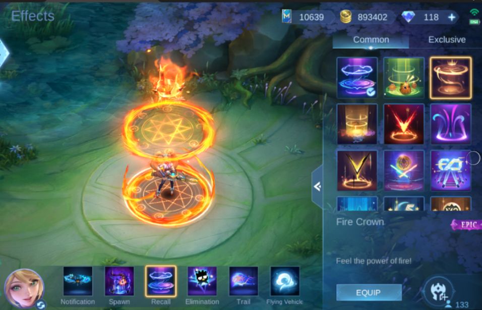 CONTA MOBILE LEGENDS LENDARY |474 SKINS | 133 HERÓIS | LEGENDARY