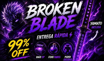 Broken blade / lâmina quebrada (itens)